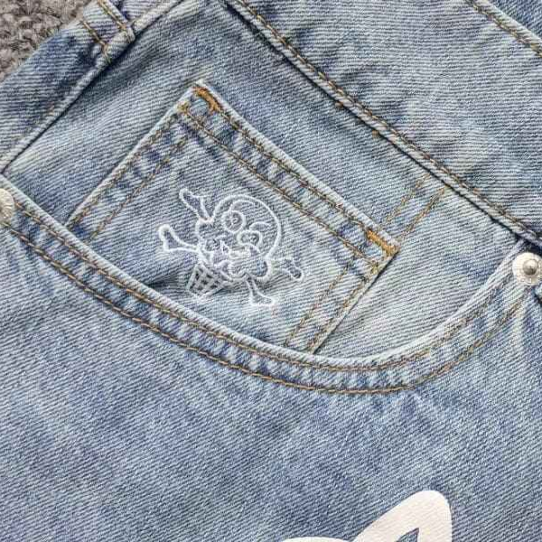 Short Icecream Run Dog Jeans