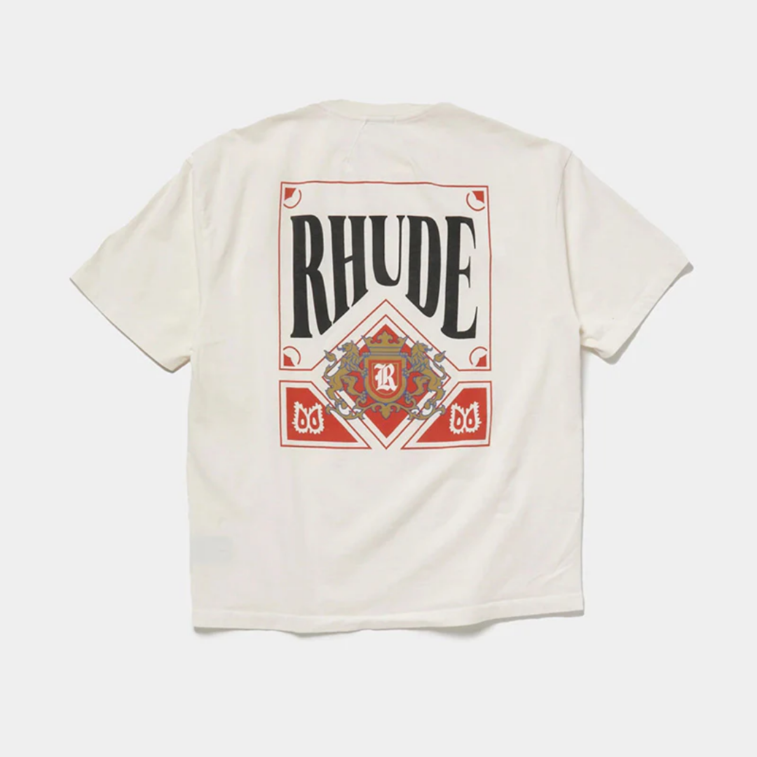 Camiseta Rhude Card Vintage White