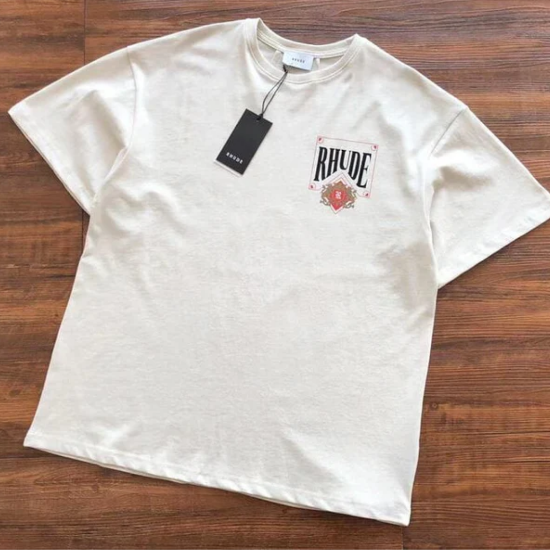Camiseta Rhude Card Vintage White