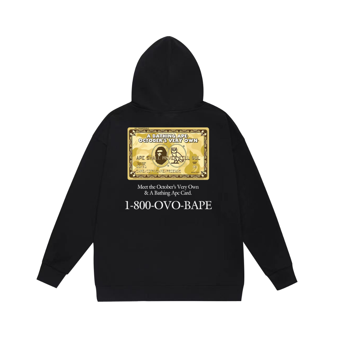 Moletom Bape X OVO Card