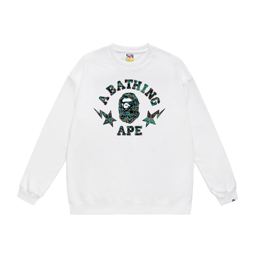 Moletom Bape Ape - Branco