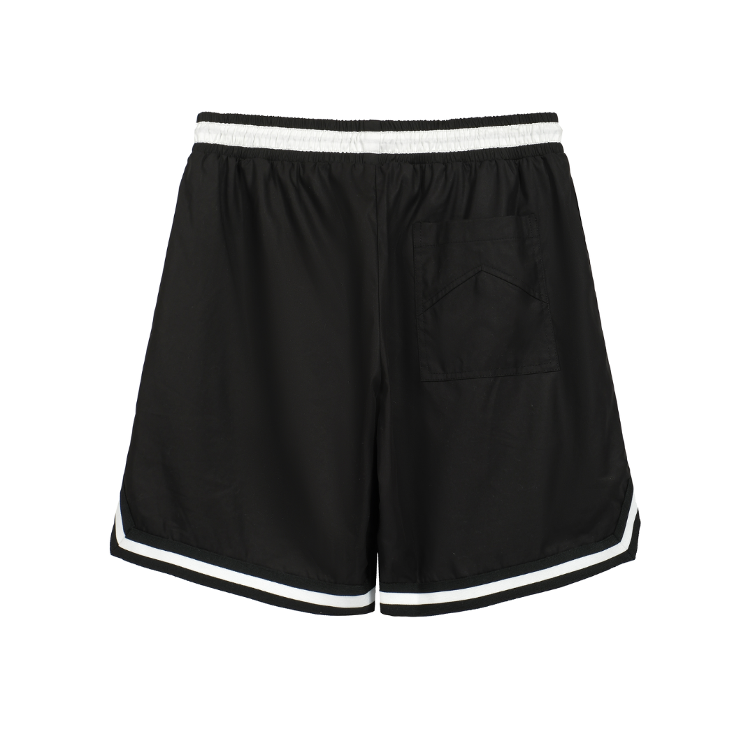 Shorth Rhude Court Logo - Black