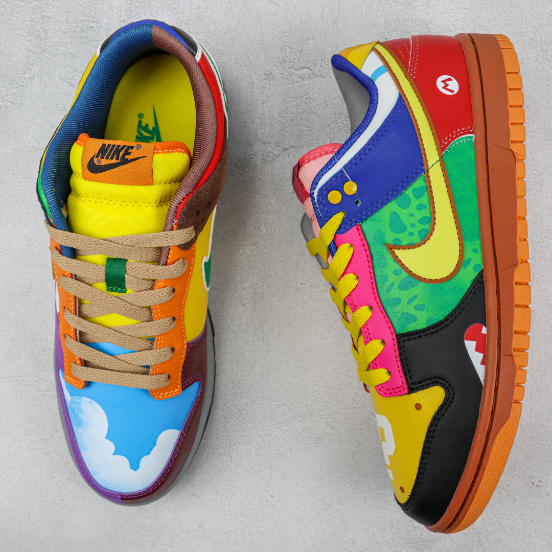 Tênis Nike Dunk Low - The Mario Bros