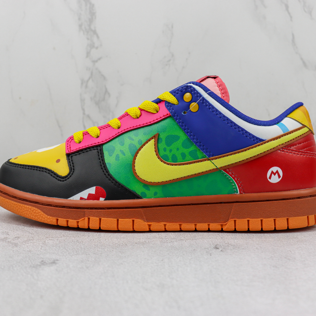 Tênis Nike Dunk Low - The Mario Bros