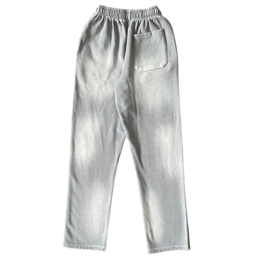 Calça Hellstar Grey Future Flame Grey Green
