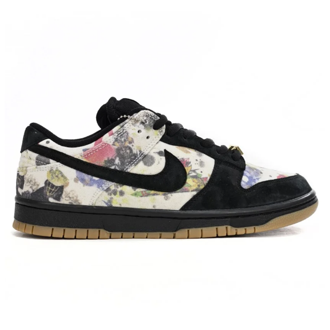 Tenis Nike SB Dunk Low Rammellzee x Supreme