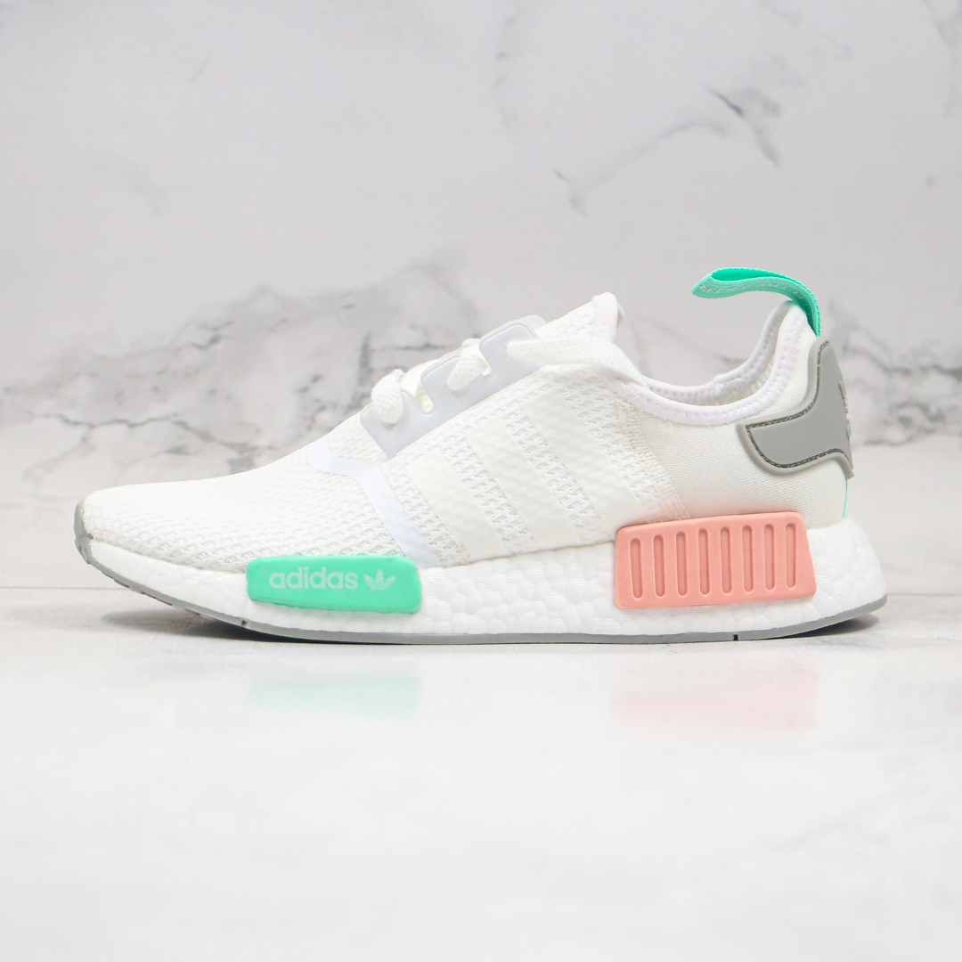 Tenis Adidas - NMD R1 FX Branco e Rosa - Feminino
