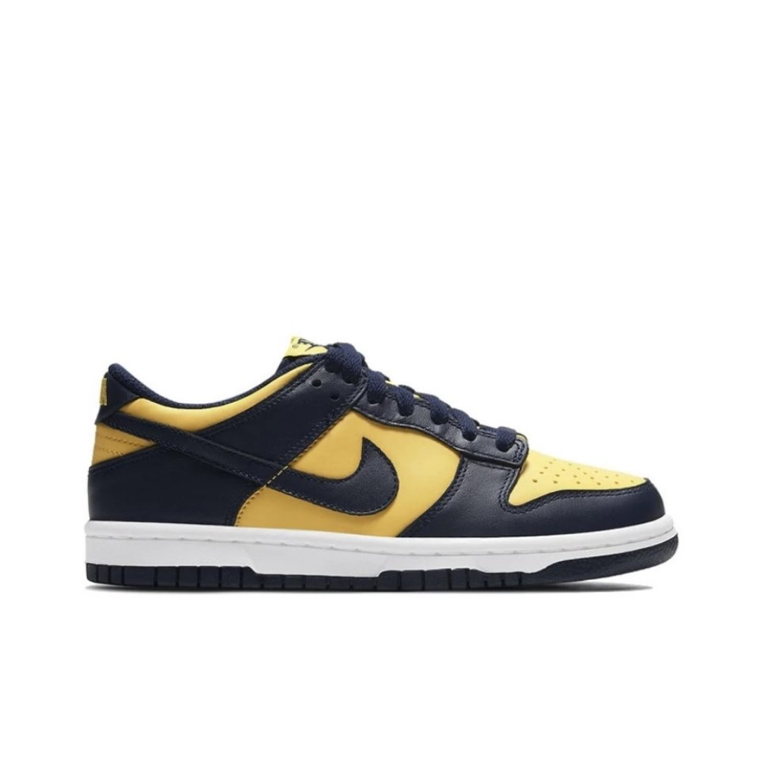 Tenis Nike Dunk Low Michigan - Blue & Yellow