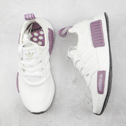 Tenis Adidas - NMD R1 Branco e Roxo