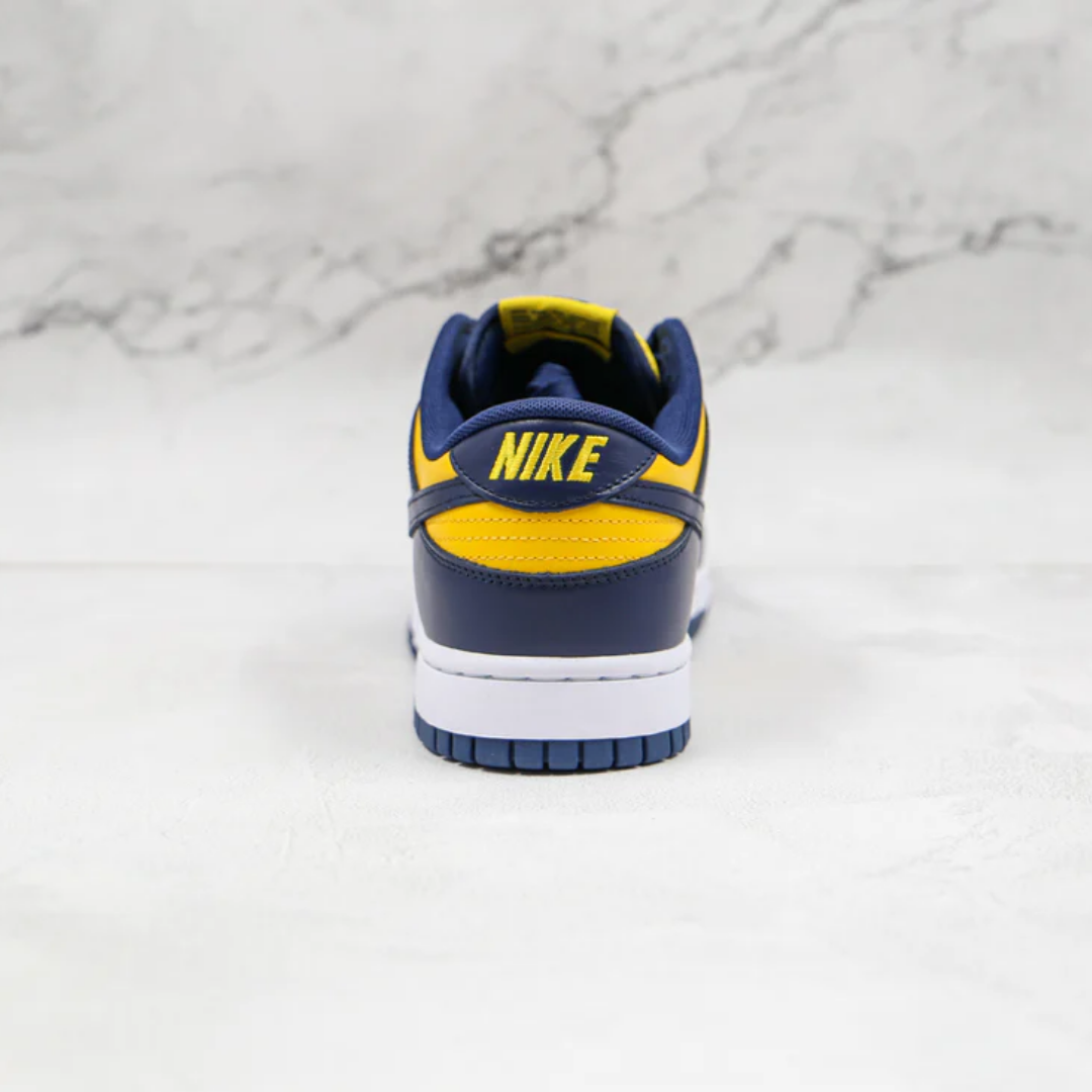 Tenis Nike Dunk Low Michigan - Blue & Yellow