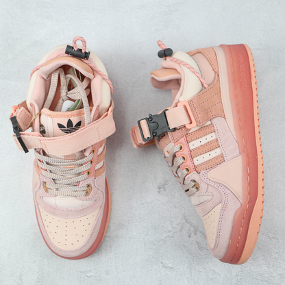 Tênis Adidas Campus Light Bad Bunny - Wild Moss Pink Feminino