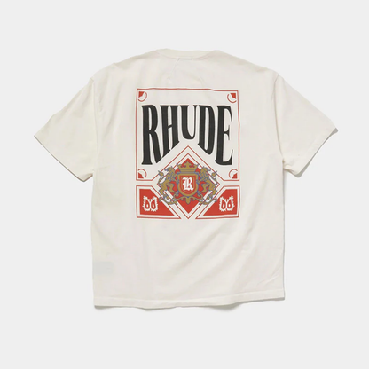 Camiseta Rhude Card Vintage White