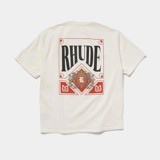 Camiseta Rhude Card Vintage White