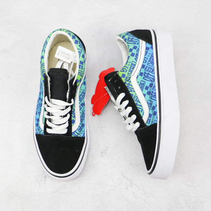 Tênis Vans Old Skool - Azul e Preto