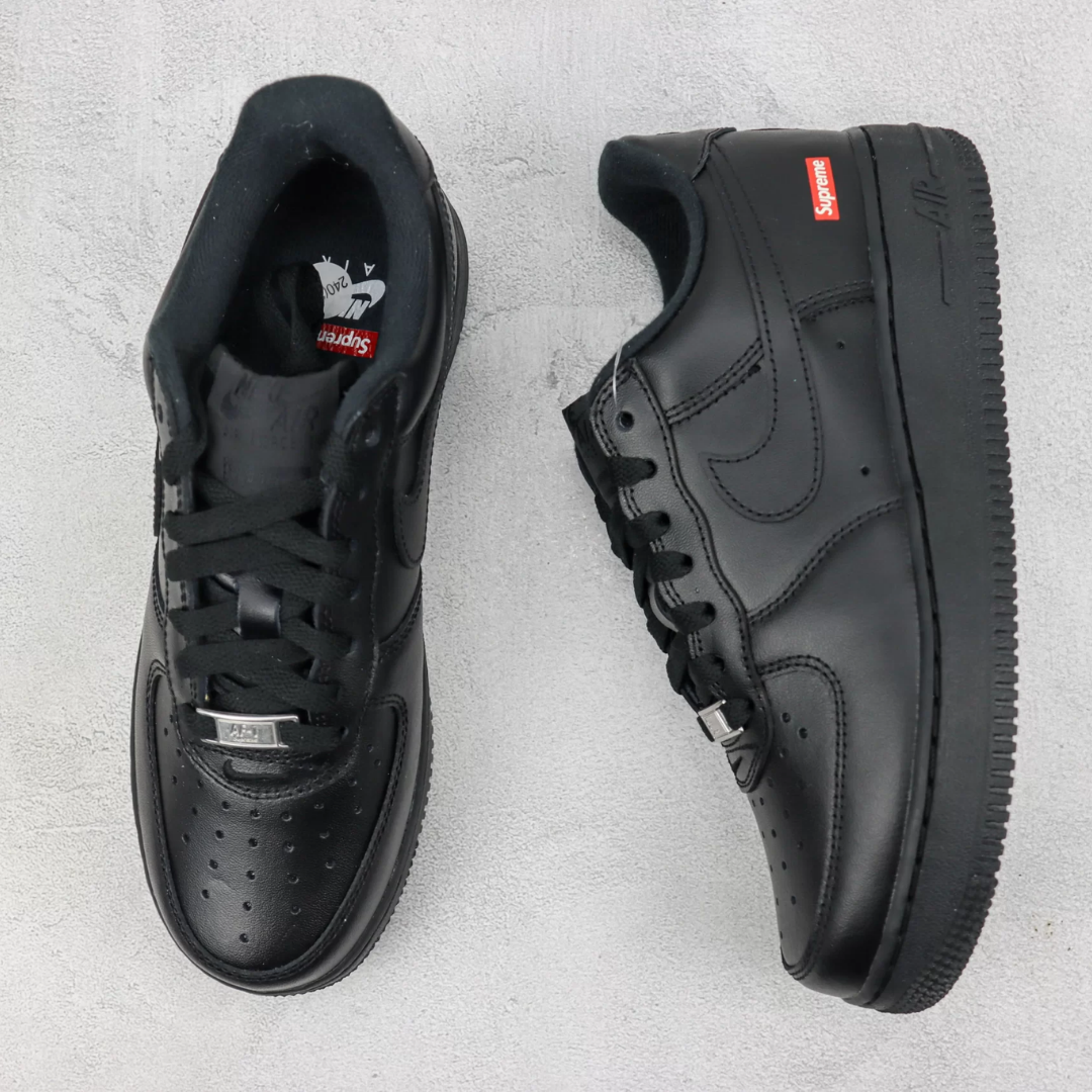 Tenis Nike Air Force 1 Low Supreme Black