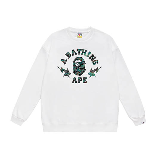 Moletom Bape Ape - Branco