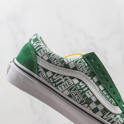 Tênis Vans - Old Skool Of White Green