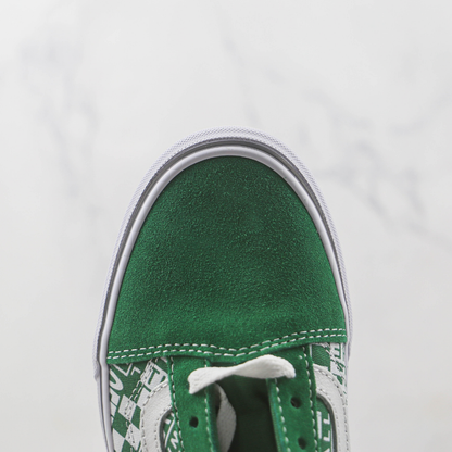 Tênis Vans - Old Skool Of White Green