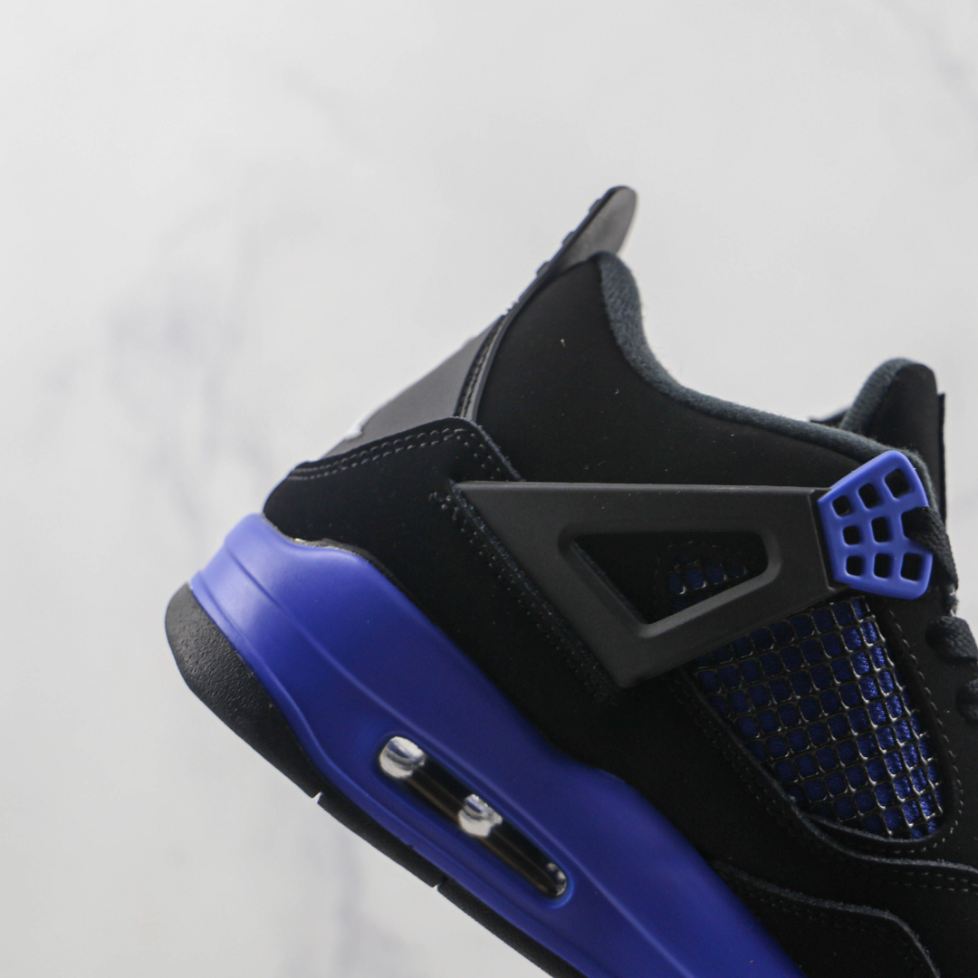 Tênis Air Jordan AJ4 Retro - Black Blue Royal