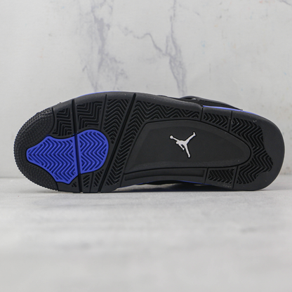 Tênis Air Jordan AJ4 Retro - Black Blue Royal