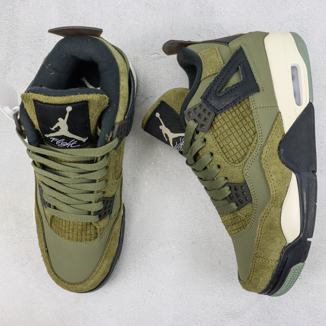 Tênis Air Jordan 4 Retro Olive Canvas