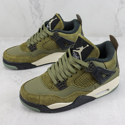 Tênis Air Jordan 4 Retro Olive Canvas