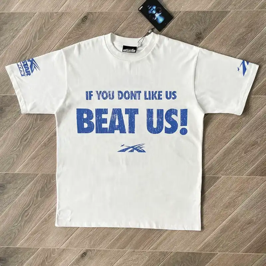 Camiseta Hellstar Hellstar Beat Us! White