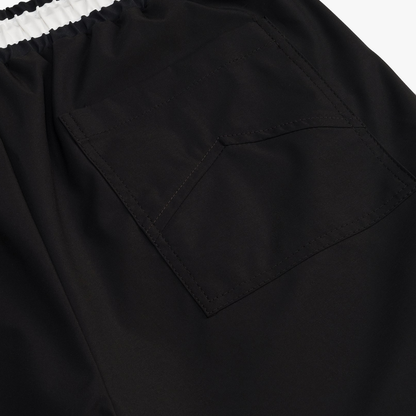 Shorth Rhude Court Logo - Black