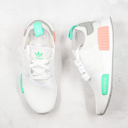 Tenis Adidas - NMD R1 FX  Branco e Rosa - Feminino