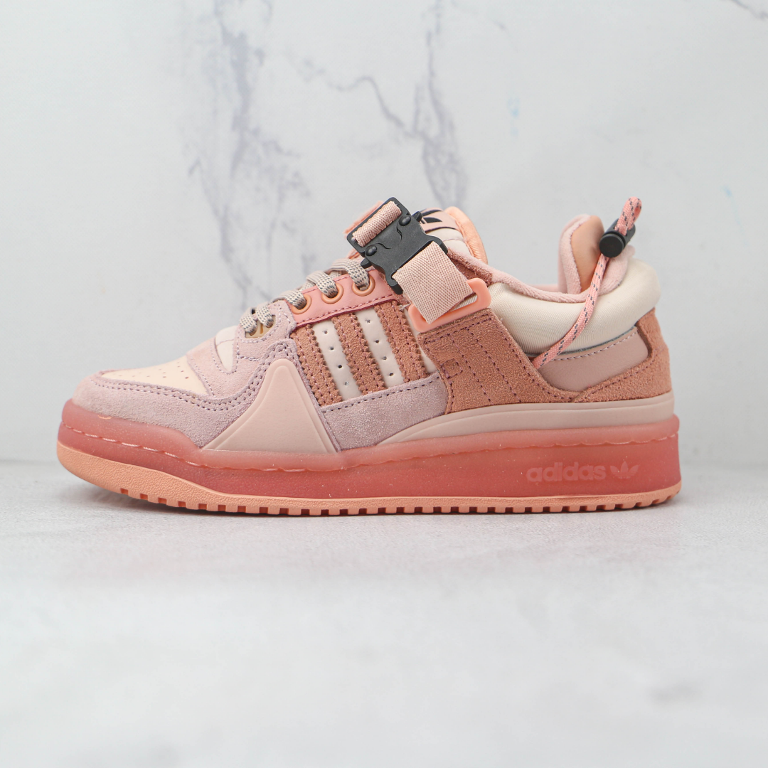 Tênis Adidas Campus Light Bad Bunny - Wild Moss Pink Feminino