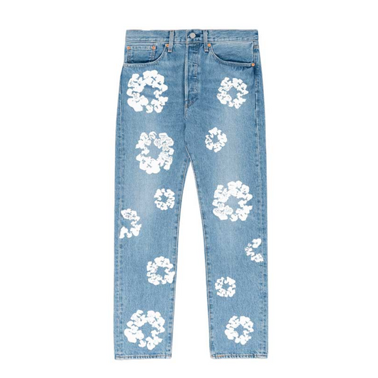 Calça Jeans Denim Tears x Levi's Cotton Wreath Jean Ligh Wash