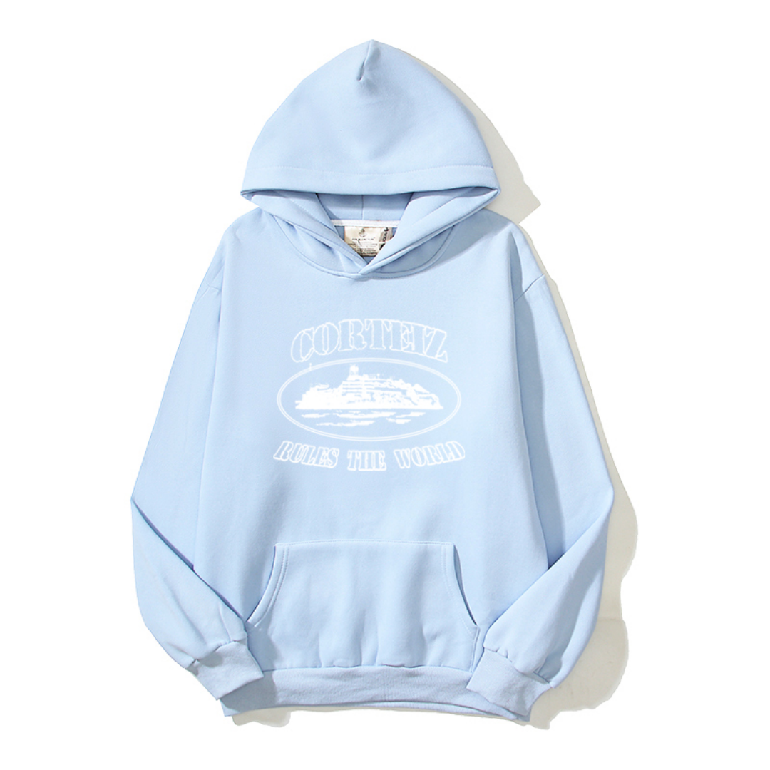Moletom Corteiz CRTZ - Azul Bebe