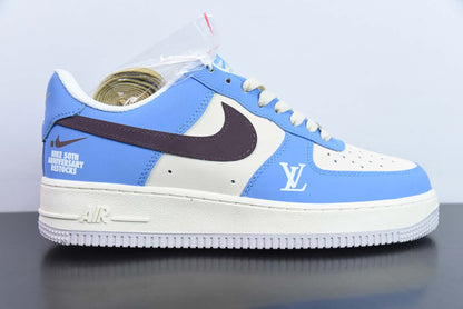 Tenis Nike Air force 1 - Low Louis Vuitton White Blue