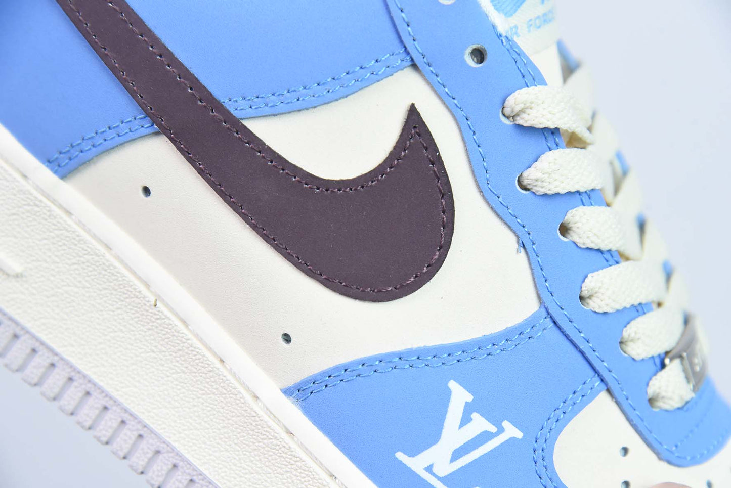 Tenis Nike Air force 1 - Low Louis Vuitton White Blue